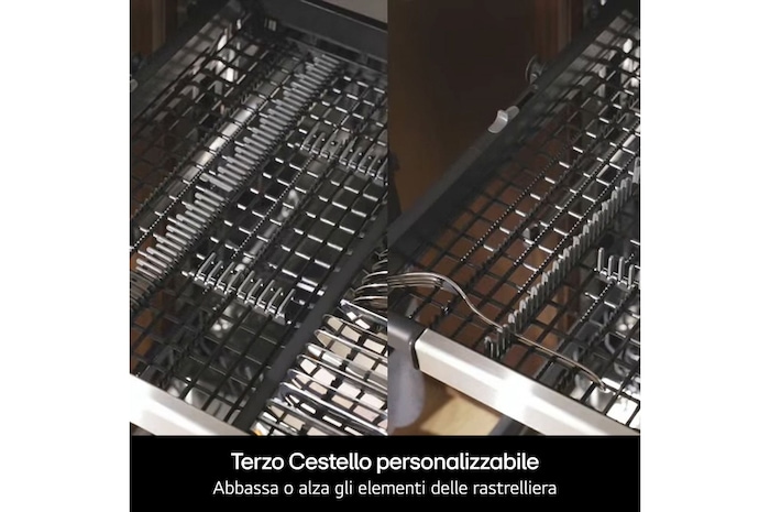 Terzo cestello personalizzabile lavastoviglie DF375HVS